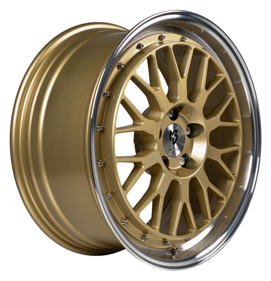 mbDESIGN<br>LV1 - Gold poliert (18x7.5)